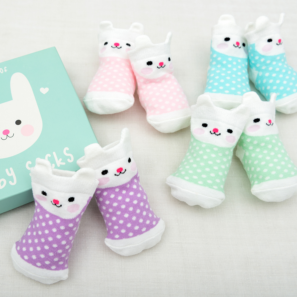 Bonny the Bunny Baby Socks Gift Set