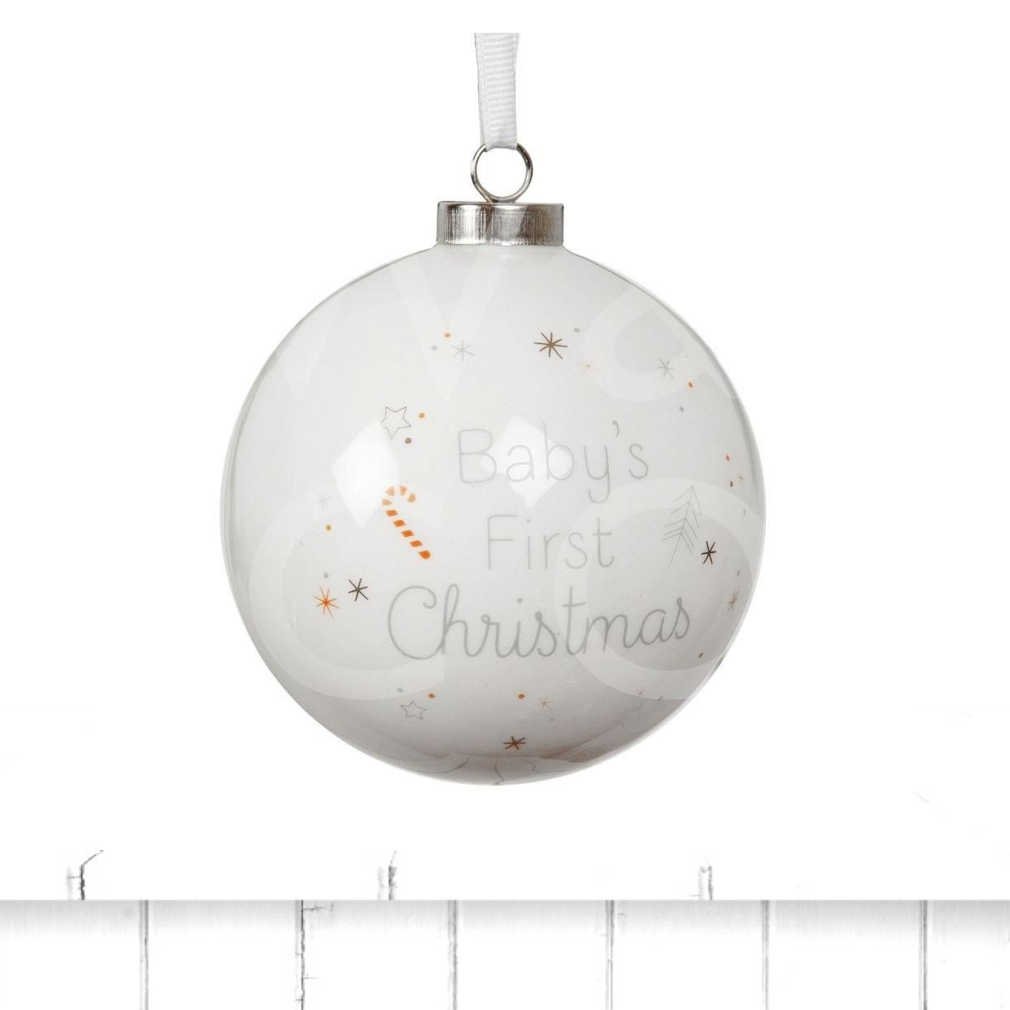 first christmas bauble