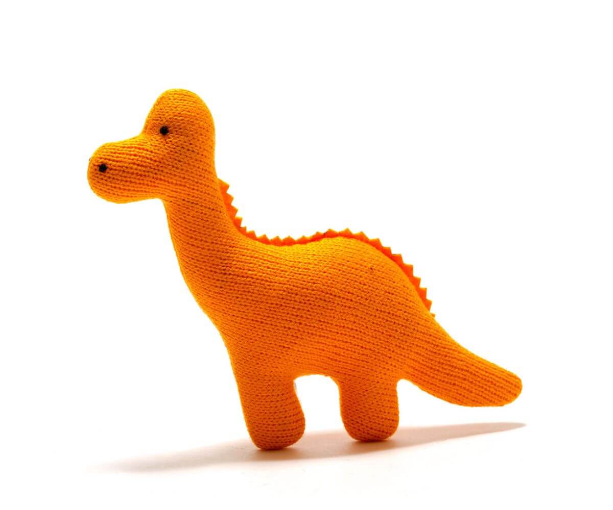 orange flatty dinosaur