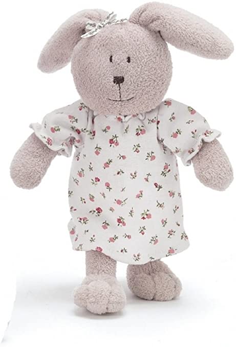 rabbit soft toy in dress