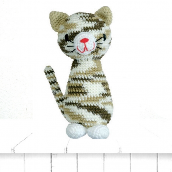 crochet cat soft toy