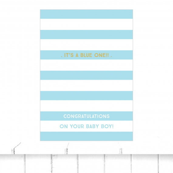 it's a boy greetings card