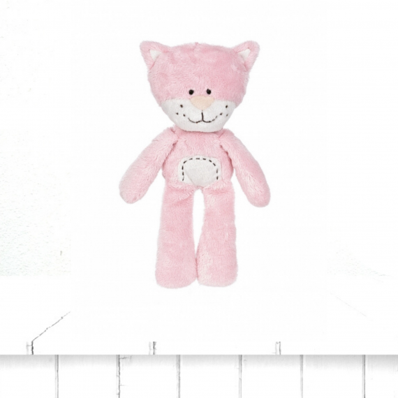 pink cat soft toy