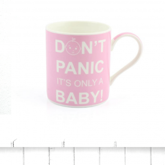 dont panic mug