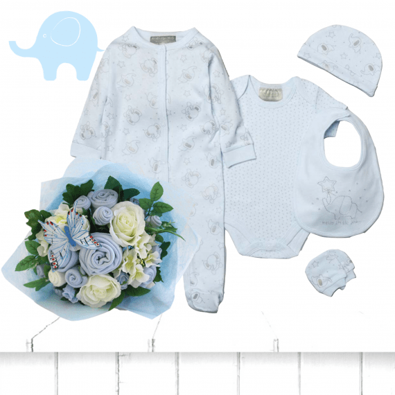 elephant themed 5 piece set