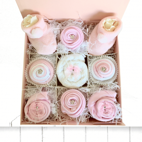 pink cupcake set