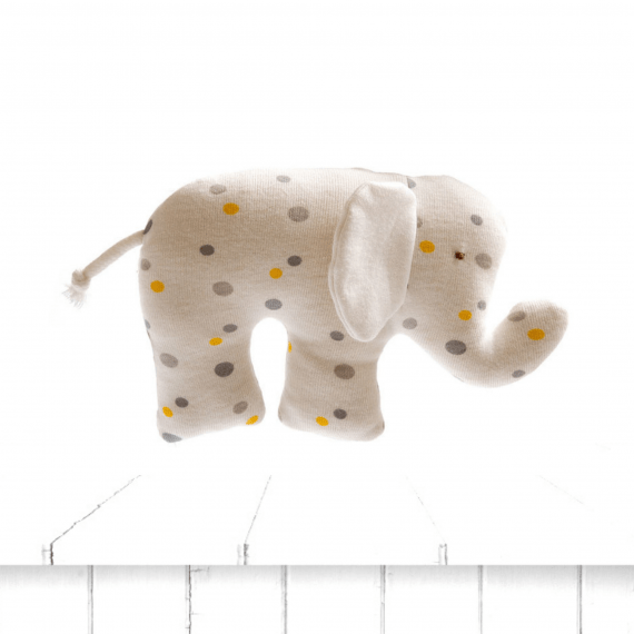 organic elephant soft toy